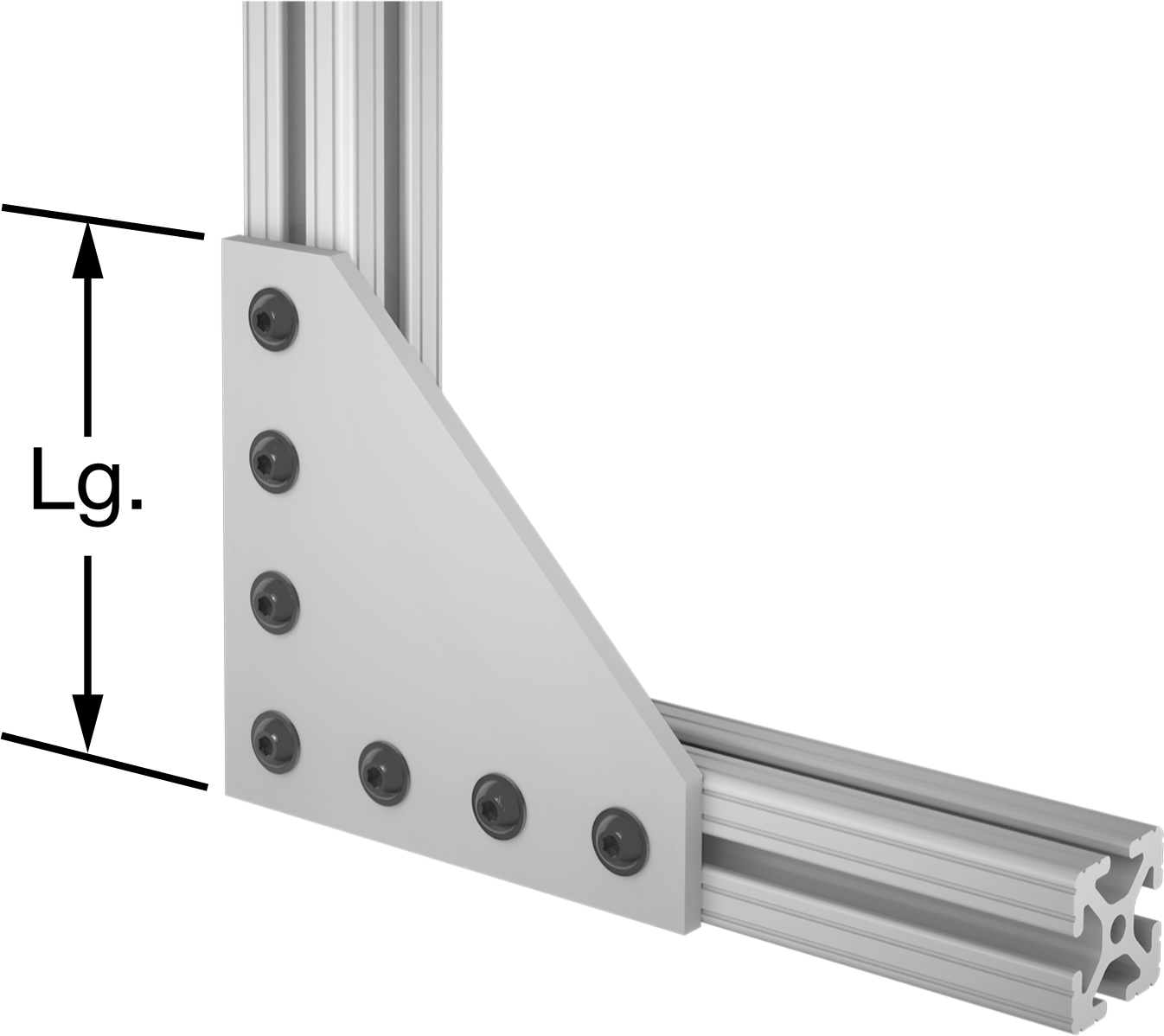 Extended 90° Angle
