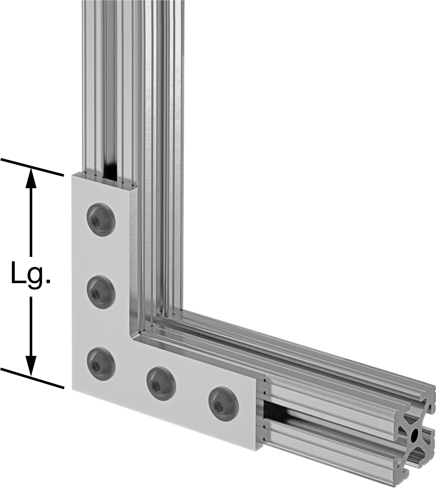Flush 90° Angle