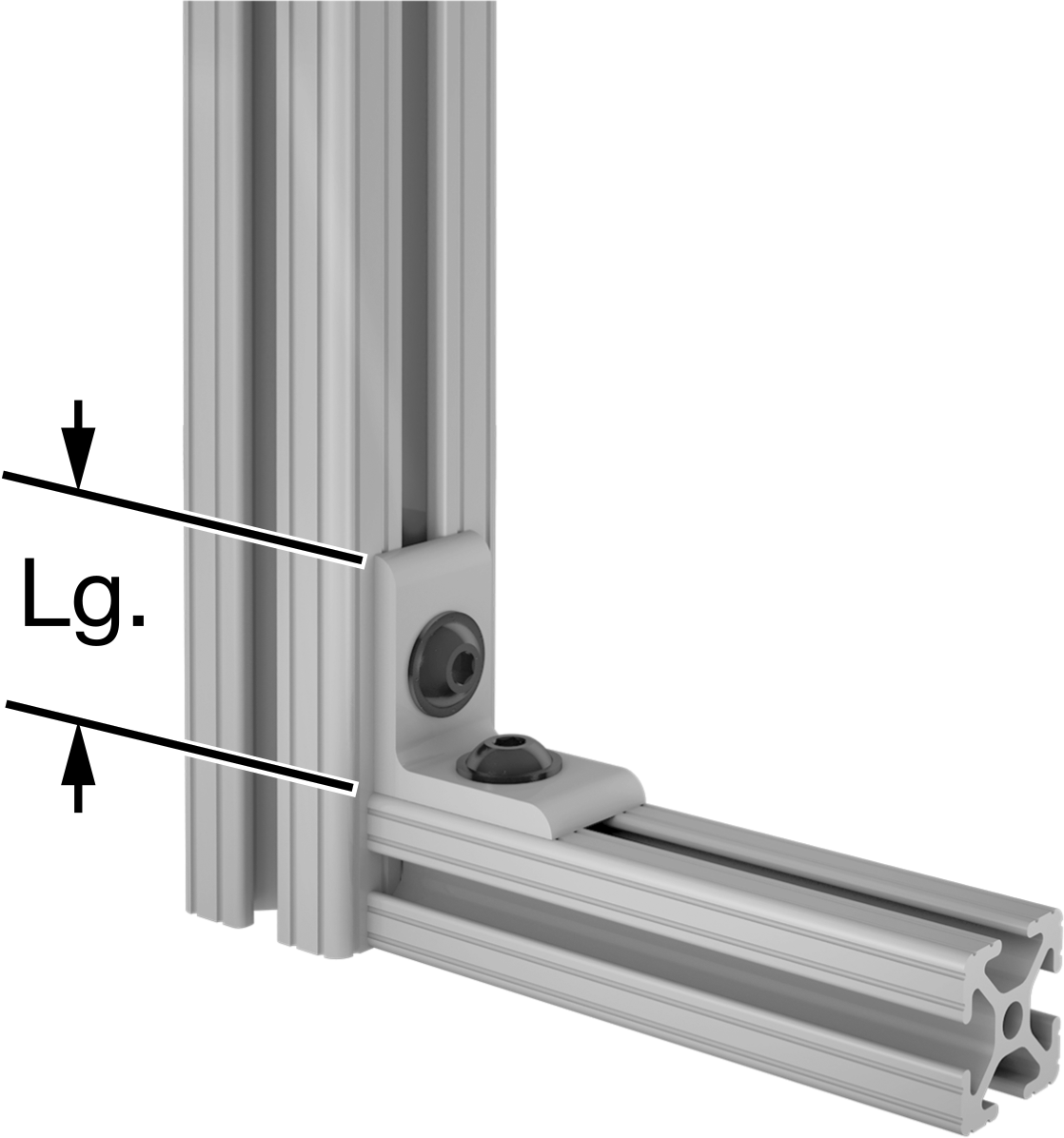 Corner Reducer Bracket for Single Rails