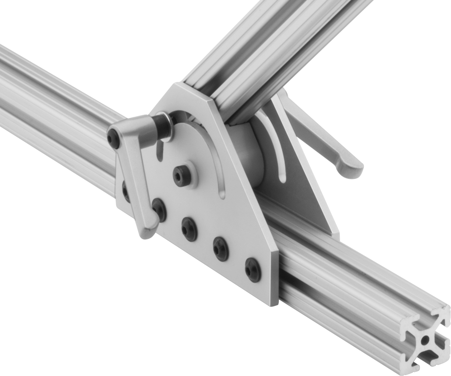 180° Inline Pivot with L Handle