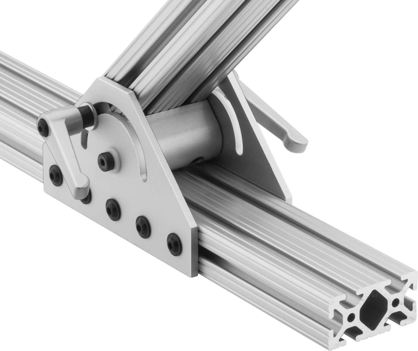 180° Inline Pivot with L Handle