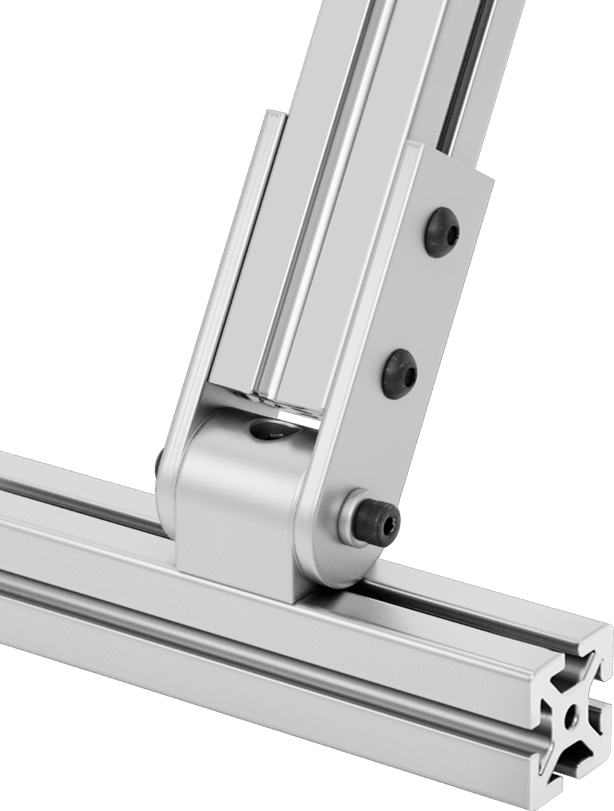 Perpendicular Pivot with Straight Arms