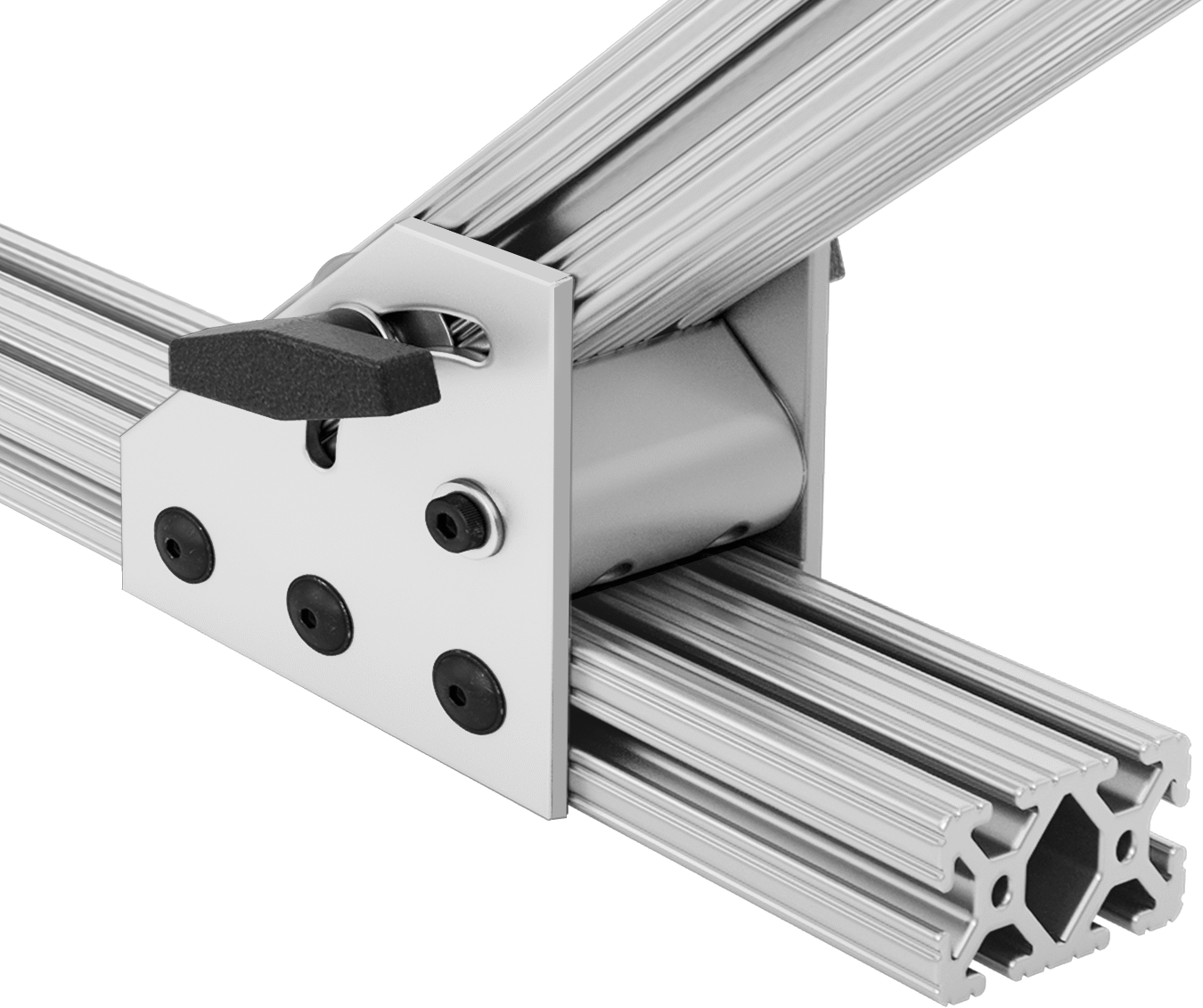 90° Inline Pivot with T Handle