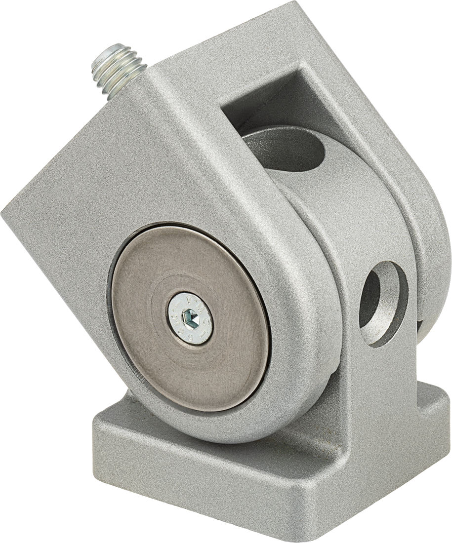 T-Yivli Çerçeve, 40 mm Yüksek Ray için Bilyalı Rulmanlı Sıralı Pivot