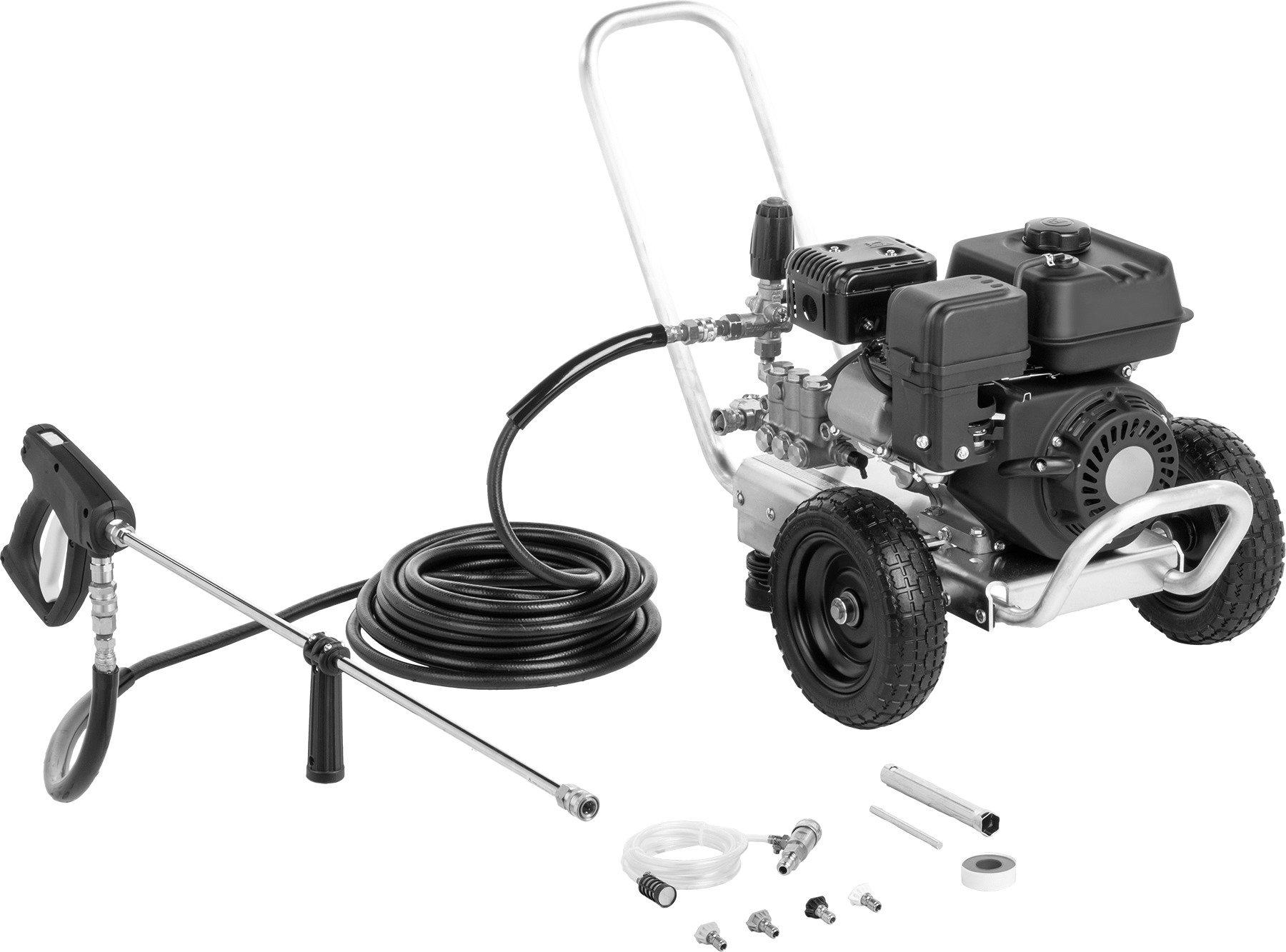Benzinli Basınçlı Yıkama Makinesi, Sabit Basınç, 2700 PSI