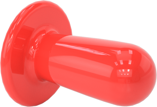 Parmak Koruyucu Dikdörtgen Tutamak, 1/4“ Yükseklik x 3/8” Genişlik Dış Çap için, 1-3/4" Uzunluk