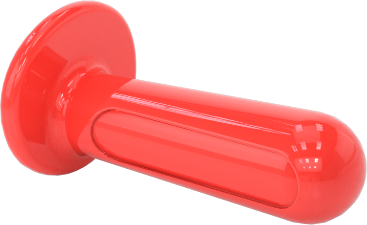 Parmak Koruyucu Dikdörtgen Tutamak, 1/4“ Yükseklik x 1/2” Genişlik Dış Çap için, 3-3/32" Uzunluk