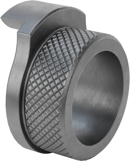 3/4“ Dış Çaplı Çıkarılabilir Matkap Burçları için 3/4” Uzunlukta Tırtıllı Kilit Kovanı
