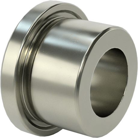 Çıkarılabilir Matkap Burçları için Başlıklı Manşon, 0.3125" ID, 1/2" OD, 9/32" Uzunluk
