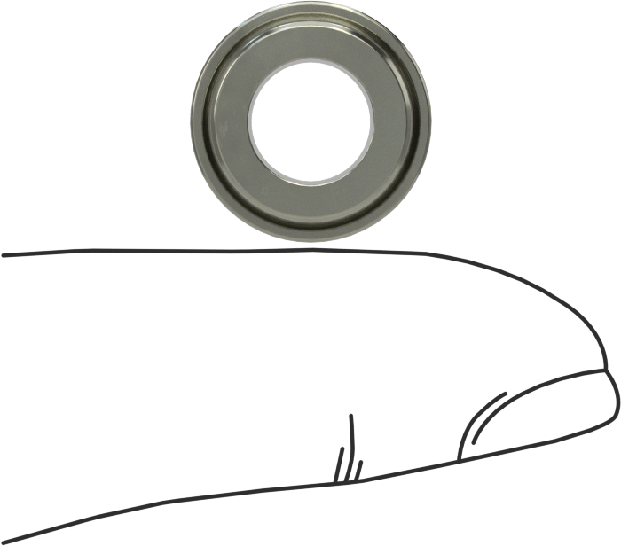 Çıkarılabilir Matkap Burçları için Başlıklı Manşon, 0.3125" ID, 1/2" OD, 9/32" Uzunluk