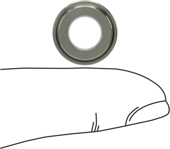 Çıkarılabilir Matkap Burçları için Başlıklı Manşon, 0.3125" ID, 1/2" OD, 13/32" Uzunluk