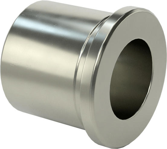 Çıkarılabilir Matkap Burçları için Başlıklı Manşon, 0.5" ID, 3/4" OD, 21/32" Uzunluk