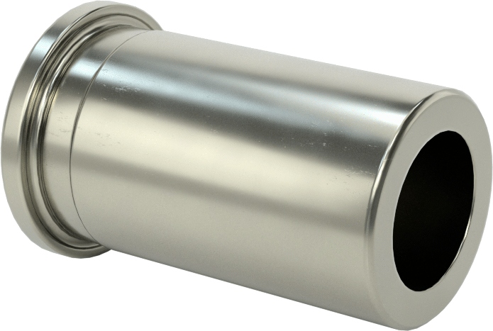 Çıkarılabilir Matkap Burçları için Başlıklı Manşon, 0.5" ID, 3/4" OD, 1-9/32" Uzunluk