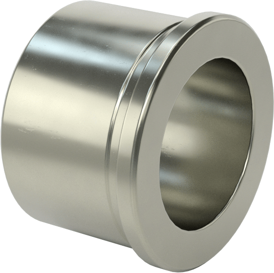 Çıkarılabilir Matkap Burçları için Başlıklı Manşon, 1" ID, 1-3/8" OD, 7/8" Uzunluk