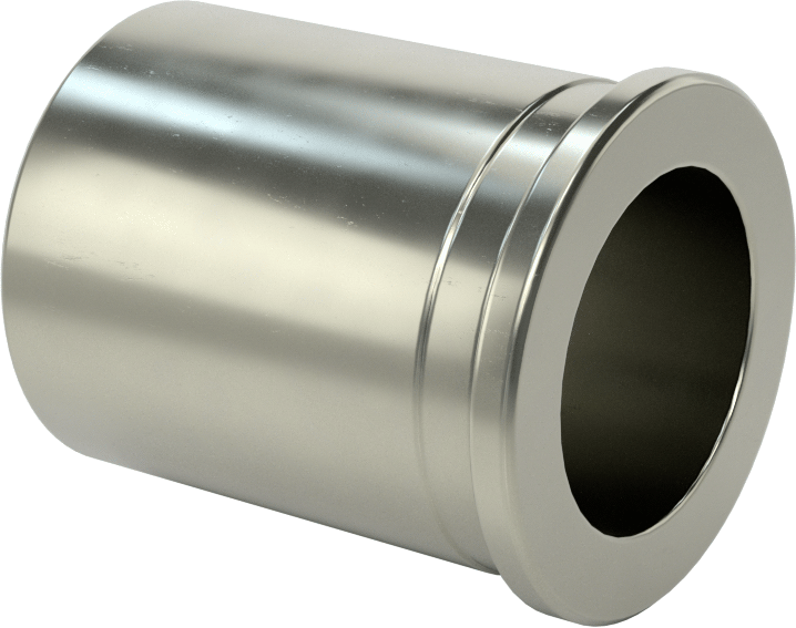 Çıkarılabilir Matkap Burçları için Başlıklı Manşon, 1" ID, 1-3/8" OD, 1-5/8 inç Uzunluk