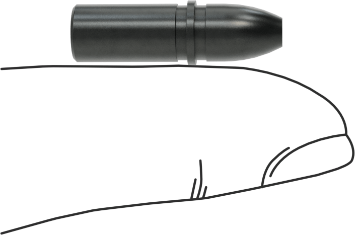 Eşleştirme Yerleştirme Pimi, 1/4" Çaplı Konik Başlık