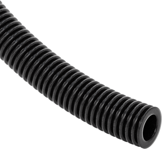 Sürekli Esnek Plastik Kanal, 0.64" ID, 0.84" OD