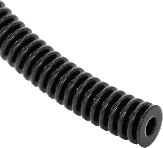 Sürekli Esnek Plastik Kanal, 0.24" ID, 0.39" OD