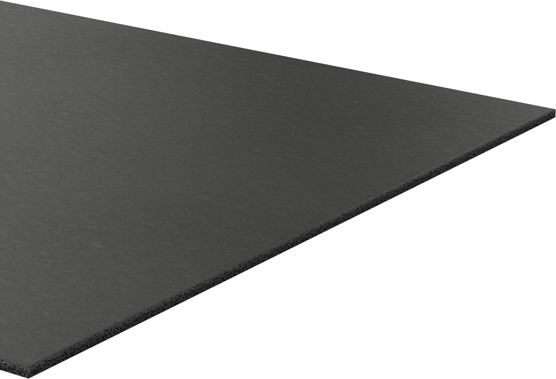 Kimyasallara Dayanıklı Viton® Floroelastomer Köpük, 12" x 24", 1/8" Kalınlık