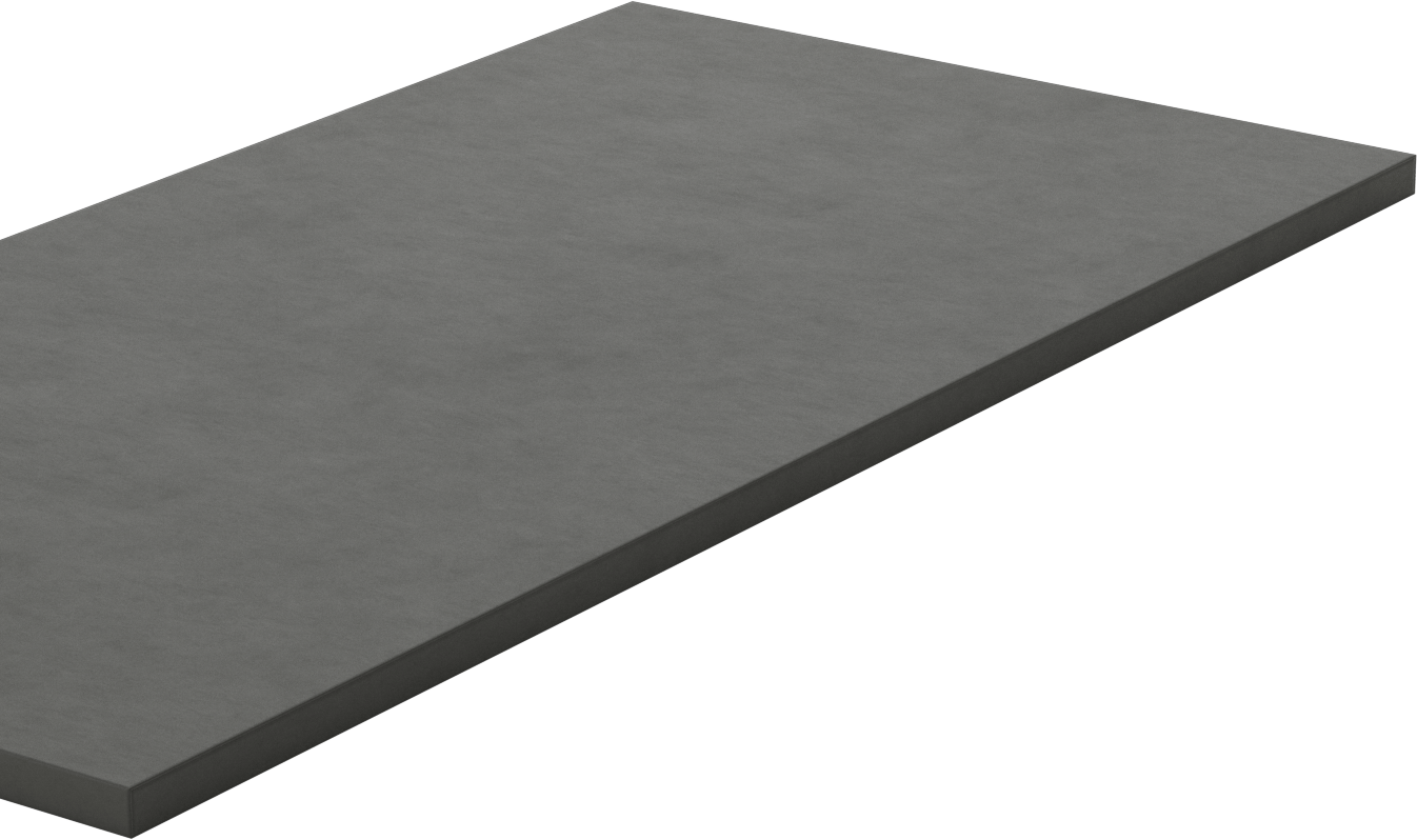 Kimyasallara Dayanıklı Viton® Floroelastomer Köpük, 12" x 24", 1/2" Kalınlık