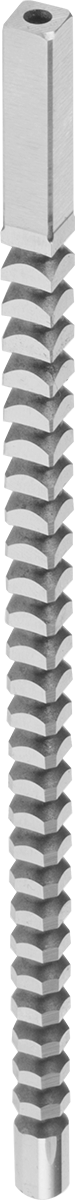 Kare Broş, 1/4" Boyut