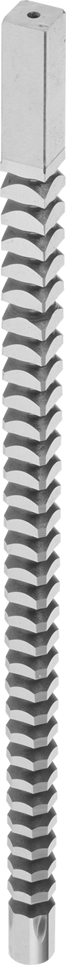 Kare Broş, 1/2" Boyut