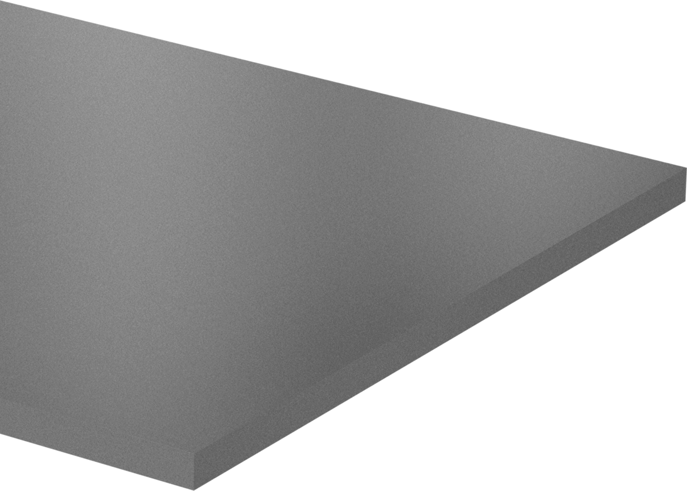 Kimyasallara Dayanıklı Viton® Floroelastomer Köpük, 6" x 6", 3/8" Kalınlık