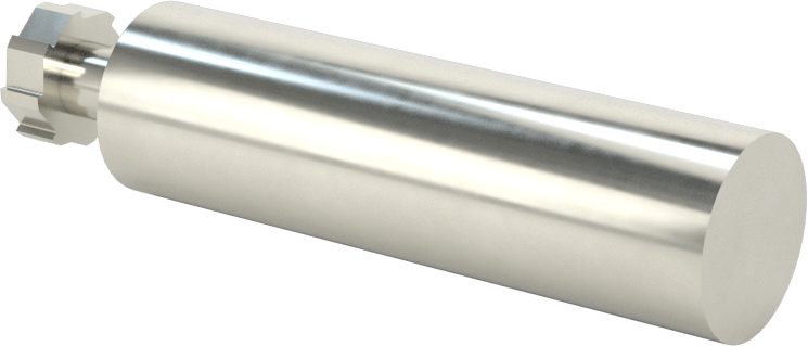 Karbür Anahtar Yuvası Parmak Freze, 3/8“ Freze Çapı x 1/8” Kalınlık, ANSI Anahtar Numarası 403