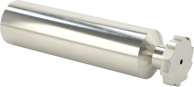 Karbür Anahtar Yuvası Parmak Freze, 1/2“ Freze Çapı x 3/32” Kalınlık, ANSI Anahtar Numarası 304