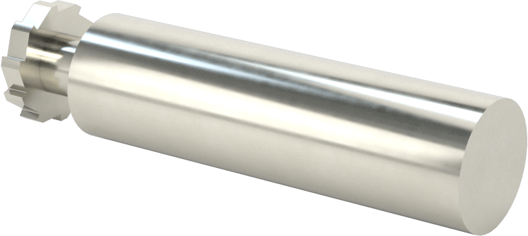 Karbür Anahtar Yuvası Parmak Freze, 1/2“ Freze Çapı x 3/32” Kalınlık, ANSI Anahtar Numarası 304