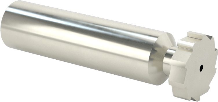 Karbür Anahtar Yuvası Parmak Freze, 5/8“ Freze Çapı x 5/32” Kalınlık, ANSI Anahtar Numarası 505