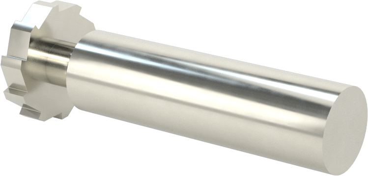 Karbür Anahtar Yuvası Parmak Freze, 3/4“ Freze Çapı x 5/32” Kalınlık, ANSI Anahtar Numarası 506