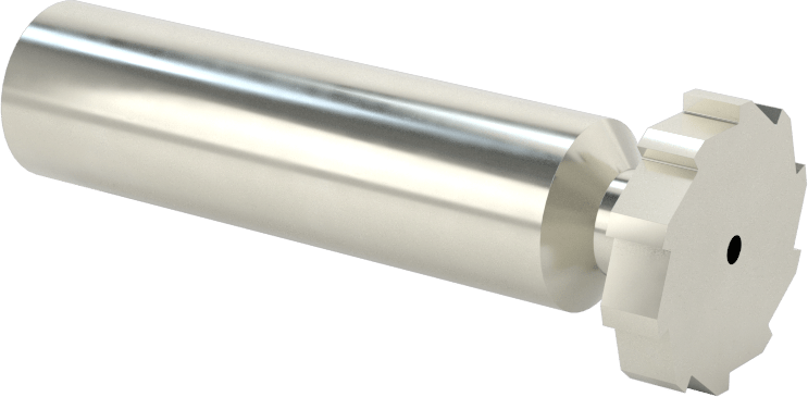 Karbür Anahtar Yuvası Parmak Freze, 3/4“ Freze Çapı x 5/32” Kalınlık, ANSI Anahtar Numarası 506