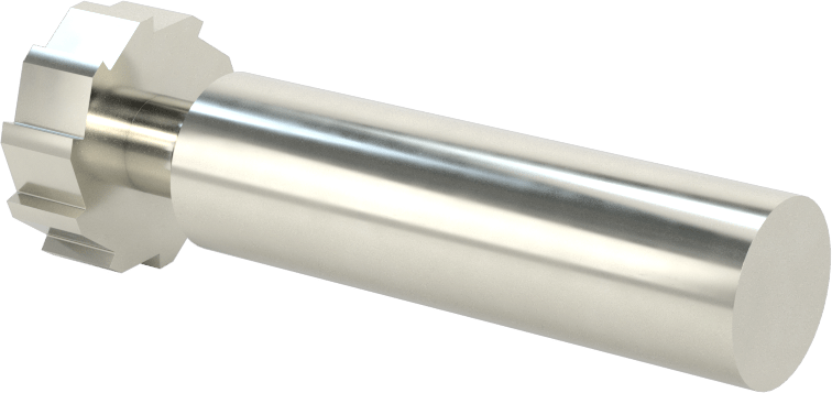 Karbür Anahtar Yuvası Parmak Freze, 3/4“ Freze Çapı x 1/4” Kalınlık, ANSI Anahtar Numarası 806
