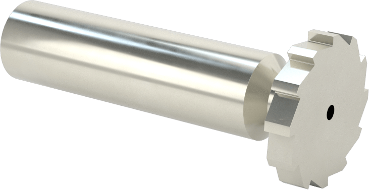 Karbür Anahtar Yuvası Parmak Freze, 7/8“ Freze Çapı x 5/32” Kalınlık, ANSI Anahtar Numarası 507
