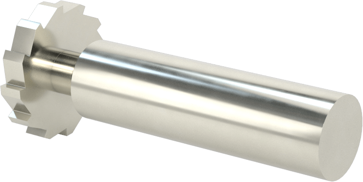 Karbür Anahtar Yuvası Parmak Freze, 7/8“ Freze Çapı x 5/32” Kalınlık, ANSI Anahtar Numarası 507