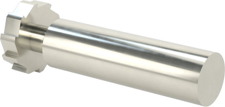 Karbür Anahtar Yuvası Parmak Freze, 3/4“ Freze Çapı x 3/16” Kalınlık, ANSI Anahtar Numarası 606