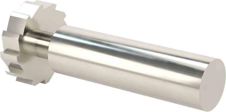 Karbür Anahtar Yuvası Parmak Freze, 7/8“ Freze Çapı x 7/32” Kalınlık, ANSI Anahtar Numarası 707
