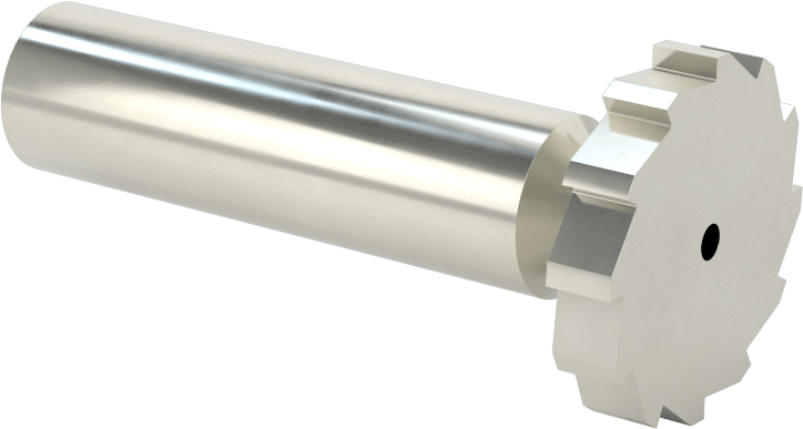 Karbür Anahtar Yuvası Parmak Freze, 1“ Freze Çapı x 3/16” Kalınlık, ANSI Anahtar Numarası 608