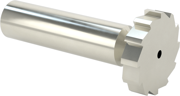 Karbür Anahtar Yuvası Parmak Freze, 1“ Freze Çapı x 7/32” Kalınlık, ANSI Anahtar Numarası 708