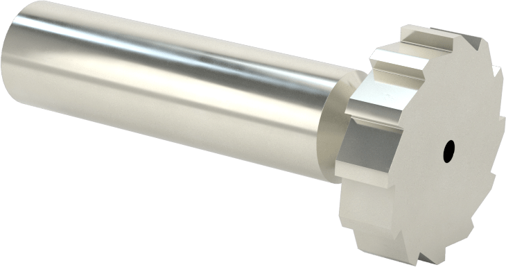 Karbür Anahtar Yuvası Parmak Freze, 1“ Freze Çapı x 1/4” Kalınlık, ANSI Anahtar Numarası 808