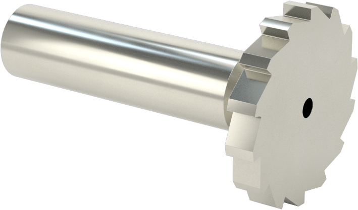 Karbür Anahtar Yuvası Parmak Freze, 1-1/4“ Freze Çapı x 3/16” Kalınlık, ANSI Anahtar Numarası 610