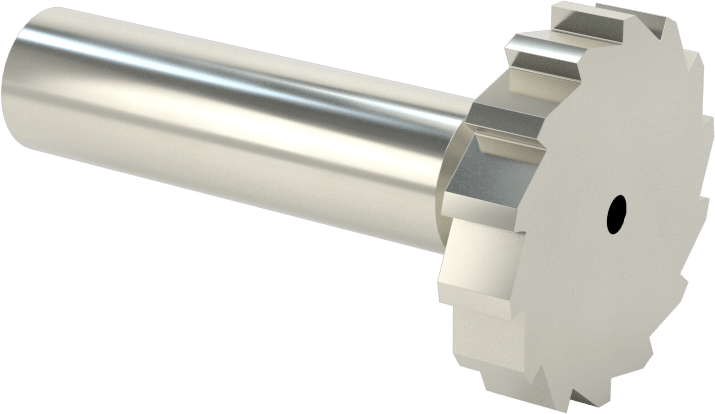 Karbür Anahtar Yuvası Parmak Freze, 1-1/4“ Freze Çapı x 1/4” Kalınlık, ANSI Anahtar Numarası 810