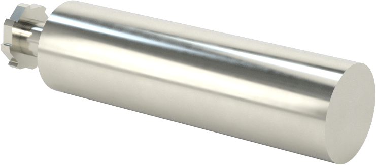 Karbür Anahtar Yuvası Parmak Freze, 3/8“ Freze Çapı x 1/16” Kalınlık, ANSI Anahtar Numarası 203
