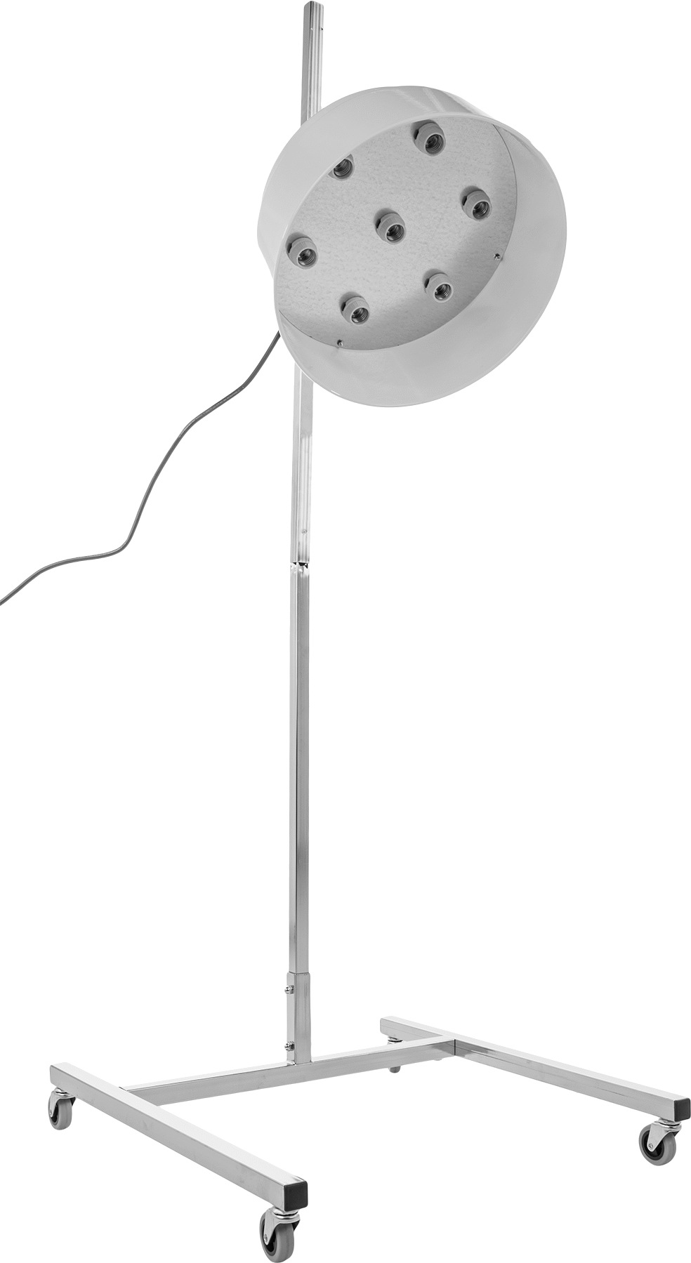Ayarlanabilir Sıcaklık Ayarlı Mobil Isıtma Lambası, Ampuller Dahil Değildir, 120V AC/DC