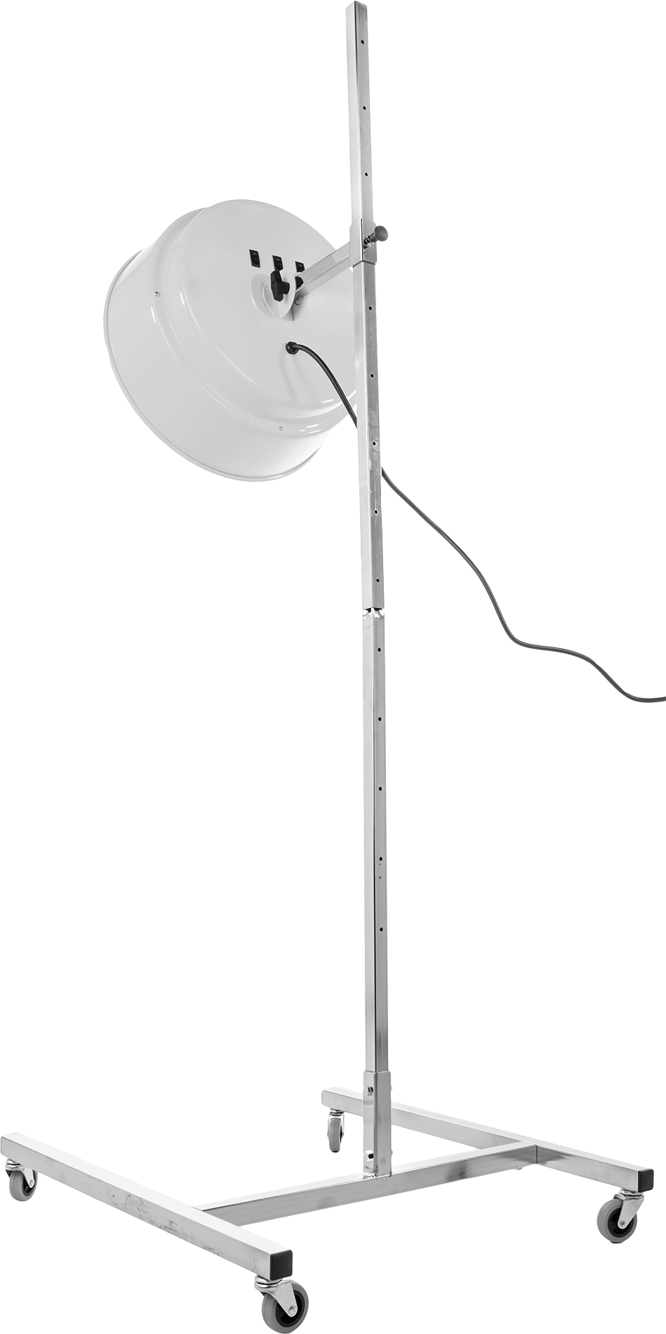 Ayarlanabilir Sıcaklık Ayarlı Mobil Isıtma Lambası, Ampuller Dahil Değildir, 120V AC/DC