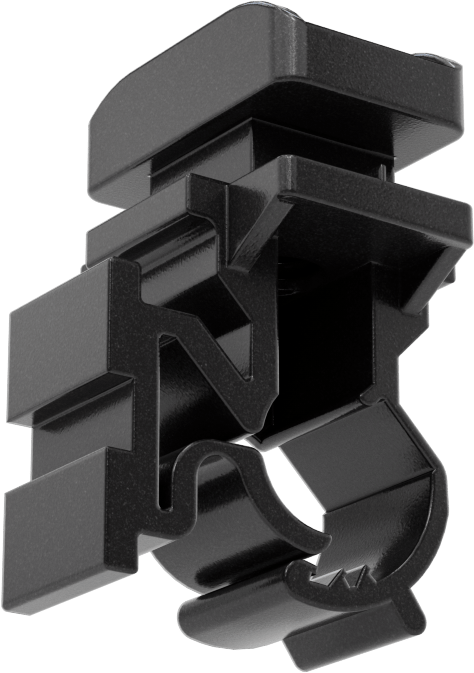 Naylon Plastik Sıkıştırma Askısı, 1/2" ila 5/8" ID