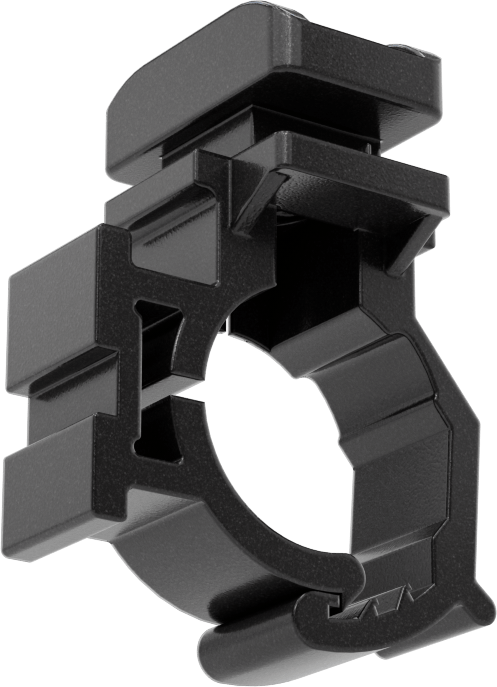 Naylon Plastik Sıkıştırma Askısı, 1" ila 1-1/8" ID