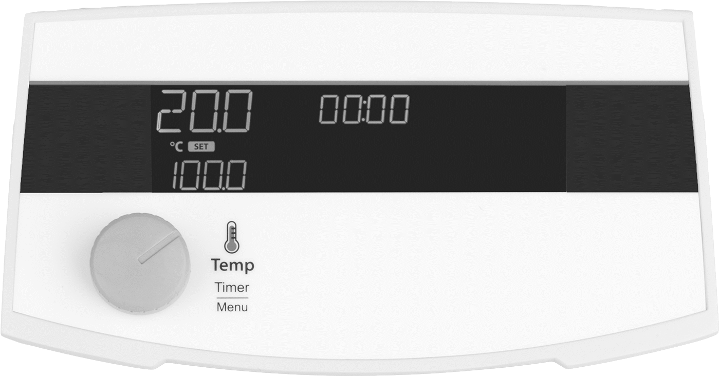Cam Kaplar için Isıtma Plakası, Sıcak Yüzey Uyarısı