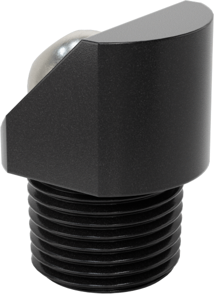 NPT/BSPT Bağlantılı Makineye Monte Soğutma Sıvısı Nozulu, 3/8 Boru Boyutu, 6 mm Delik Çapı